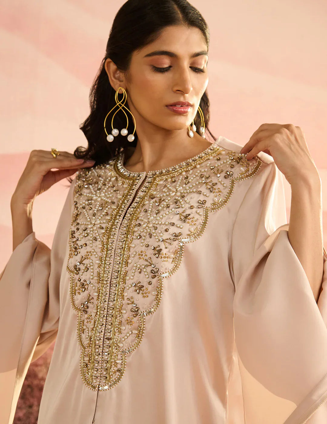 Beige Yami Co-rd Set