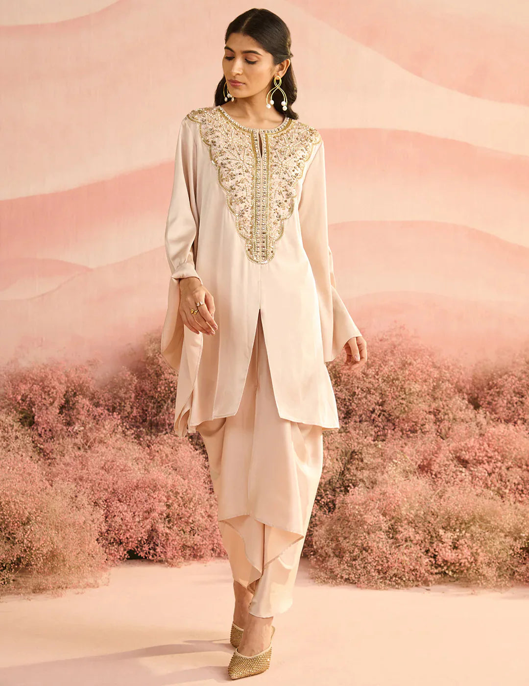 Beige Yami Co-rd Set