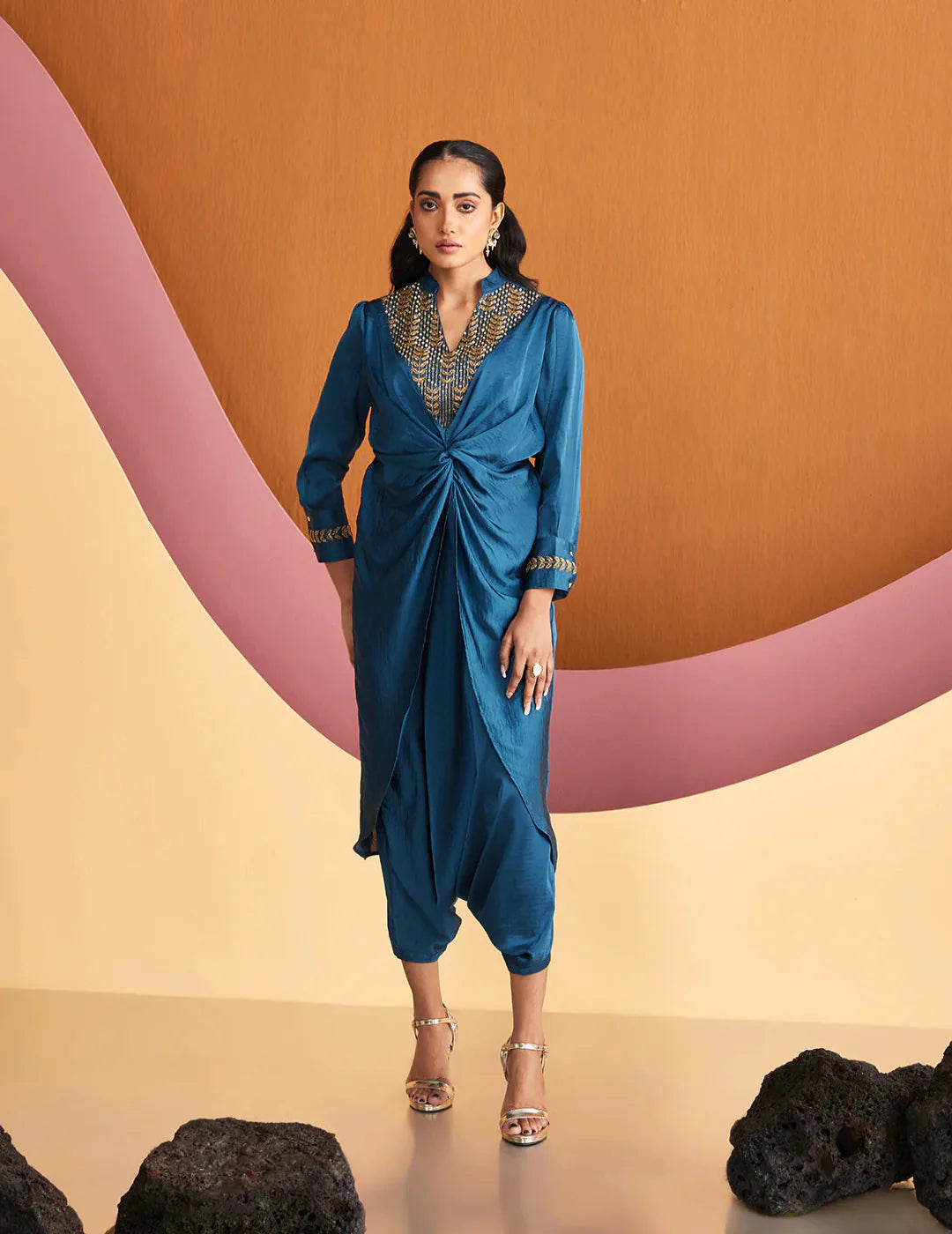 Persian Blue Favour Co-ord