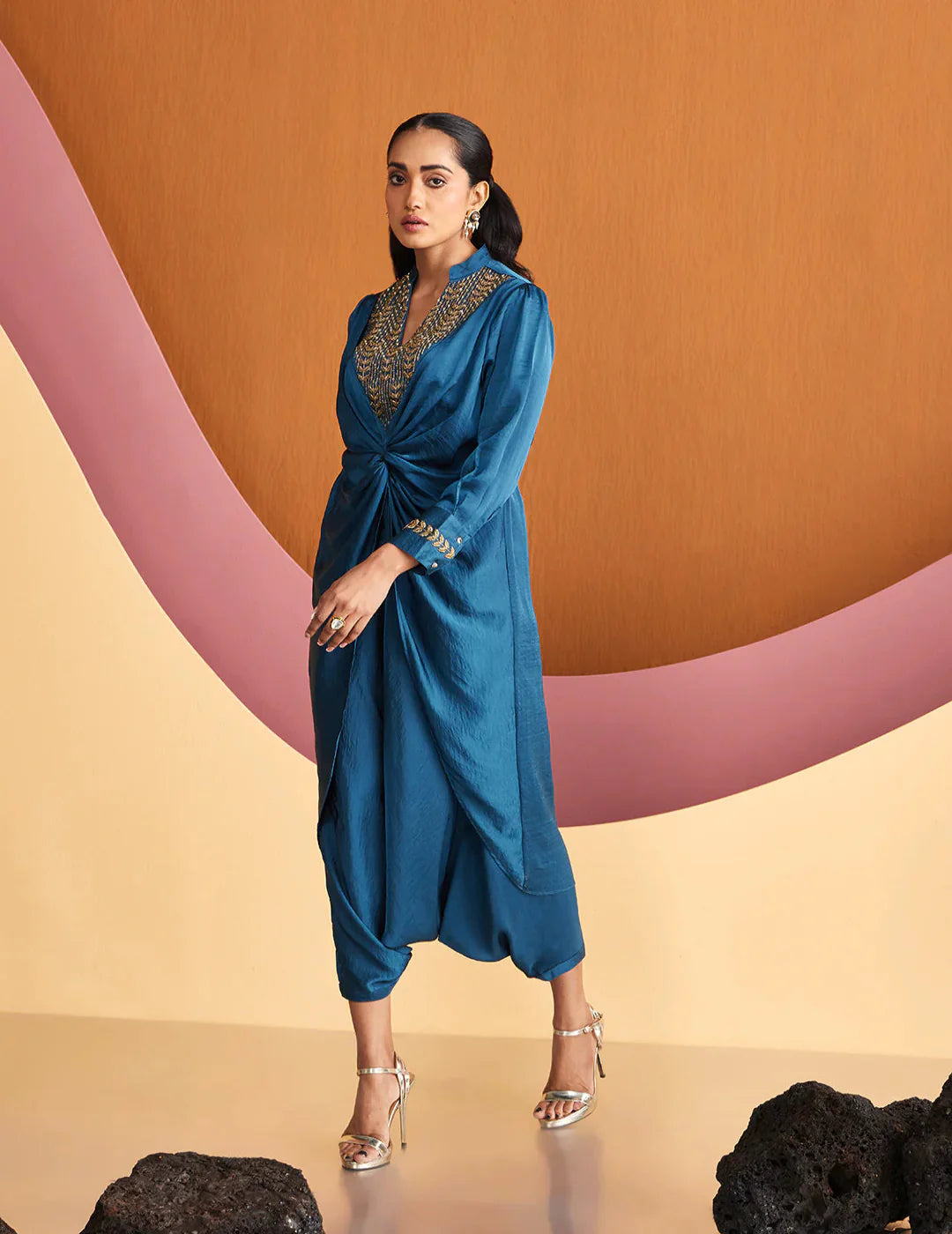 Persian Blue Favour Co-ord