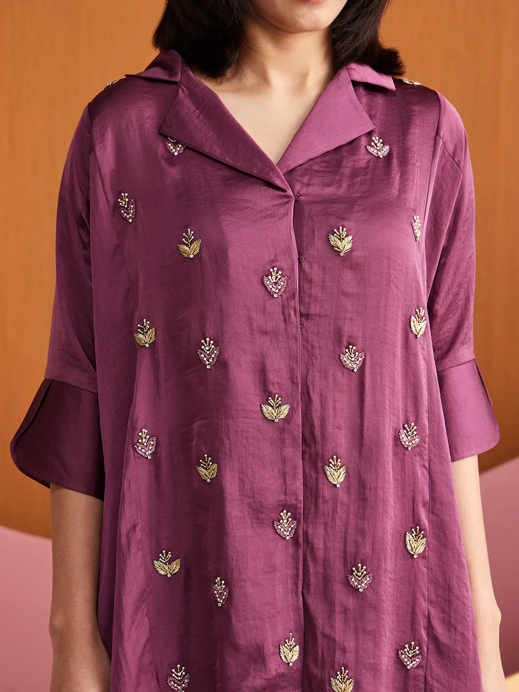 Plum Tabula Co-ord Set