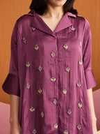 Plum Tabula Co-ord Set
